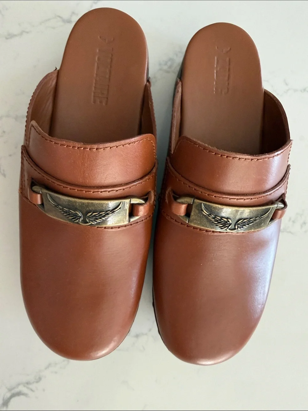 Zadig & Voltaire clogs with Brass Accent